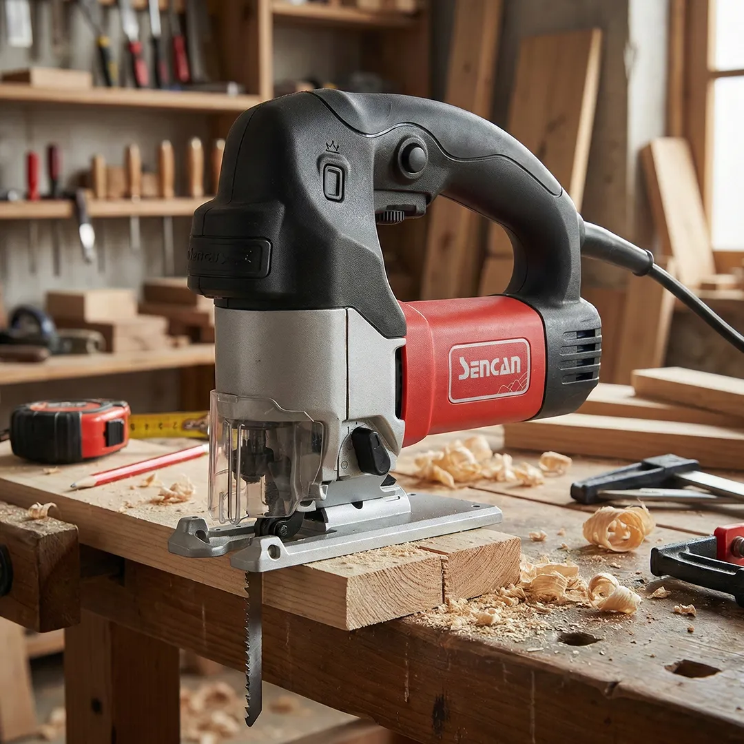 Sencan 566504 600 Watt Profesyonel Dekupaj Testere - Lazer Hizalamalı