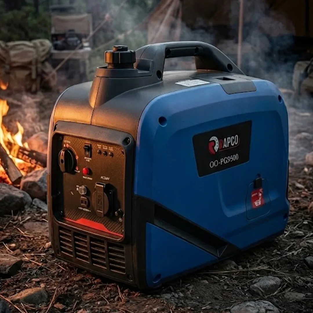 Rapco Rapco OO-PG3500 3.0 kW Sessiz İnverter Jeneratör - İpli (Kamp ve Karavan Tipi)