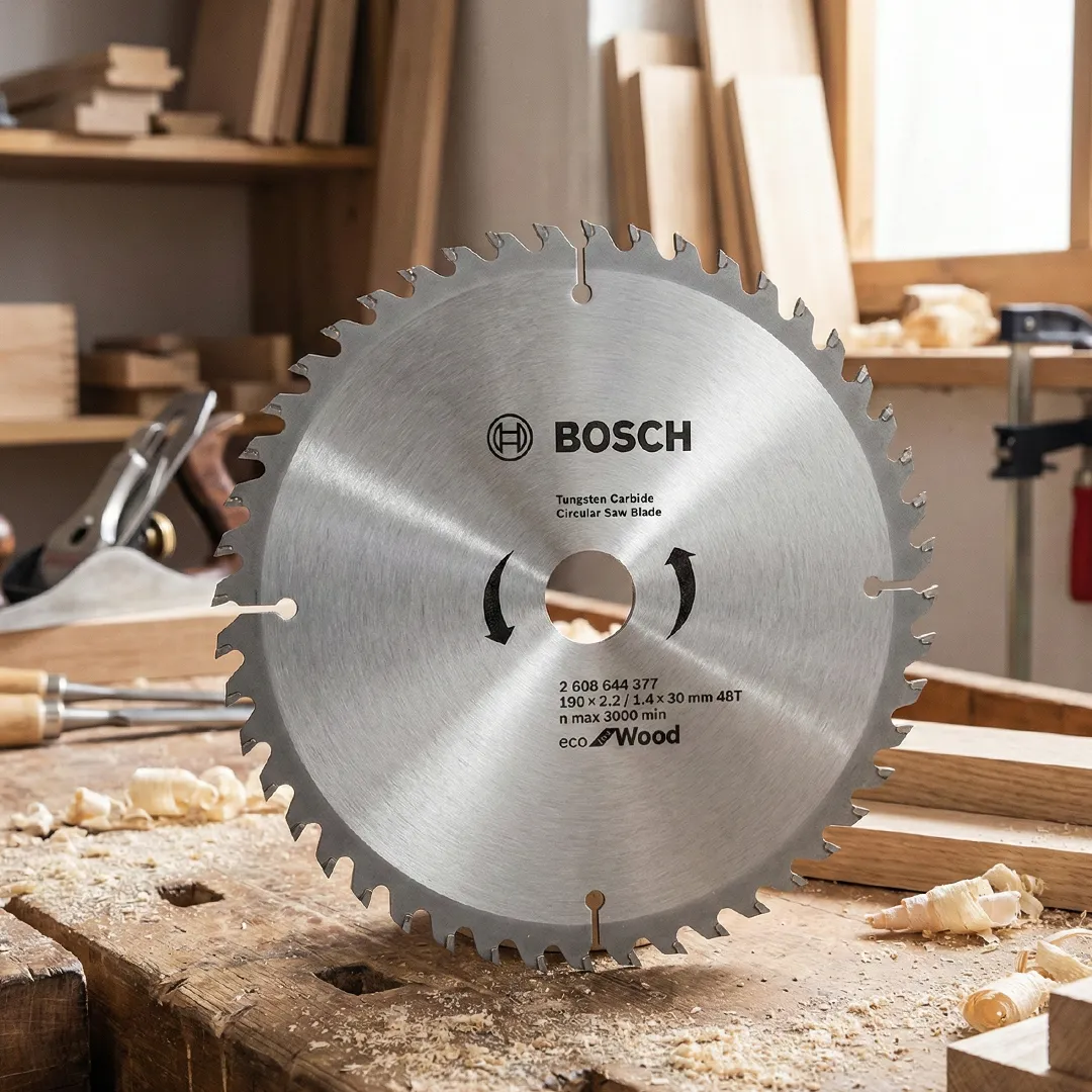 Bosch Eco for Wood 190 mm 48 Diş Ahşap Daire Testere Bıçağı - 30 mm Göbek
