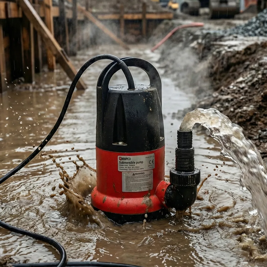 Rapco SPD550 AUTO 550 Watt Gizli Şamandıralı Kirli Su Dalgıç Pompa (Dar Kuyu Tipi)