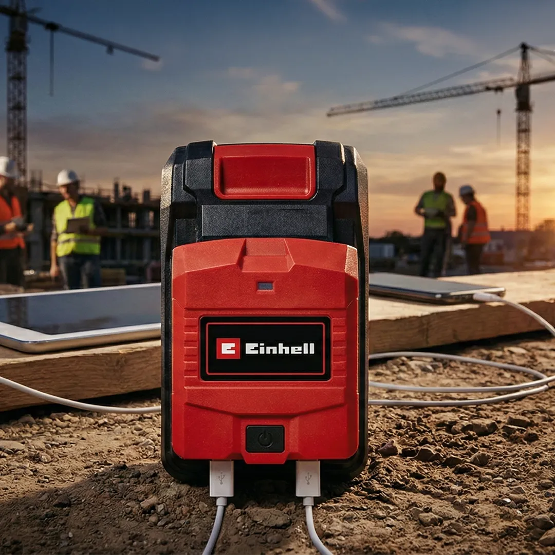 Einhell Einhell TC-CP 18 Li USB - Solo Power X-Change USB Akü Adaptörü (Çift USB Çıkışlı)