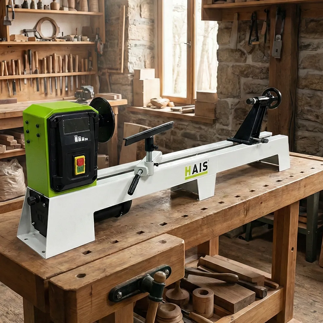 Hais  Hais WL 1000A 1000mm Ahşap Torna Makinesi 400W (4 Kademeli Hız Ayarlı)