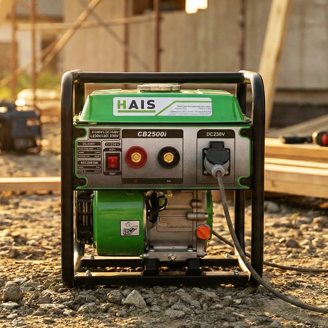 Hais Hais CB2500i Benzinli Kaynak Jeneratörü - 160A Kaynak Makinesi & 1 kVA Jeneratör (2.5-3.2mm Elektrot)