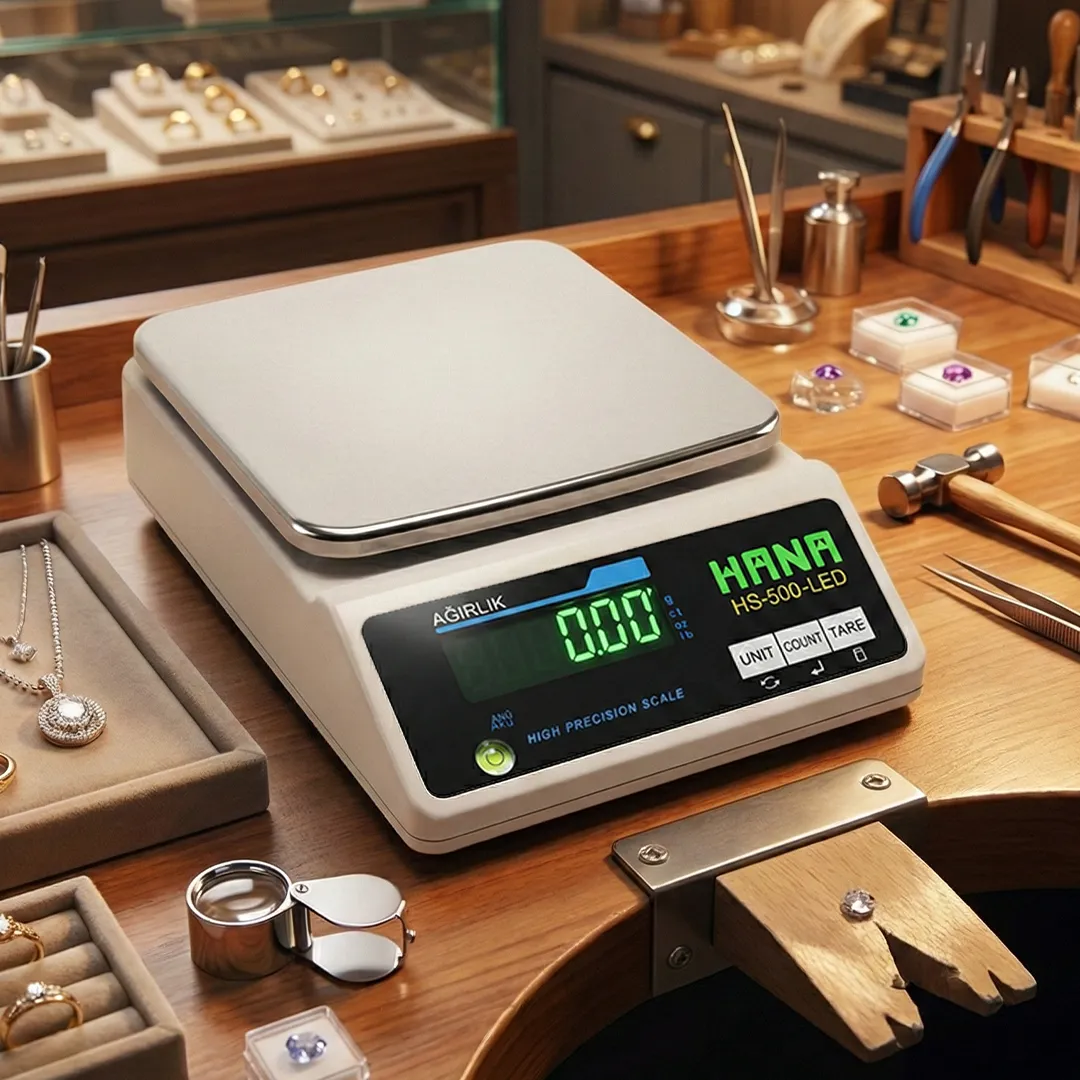 Hana Hana HS-500 LED 3000 Gr / 0.01 Gr Hassas Terazi 