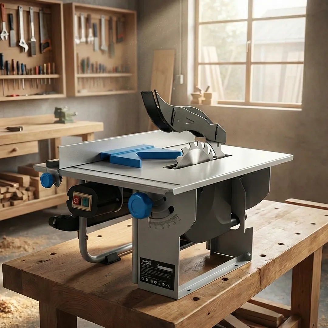 Mac Allister Mac Allister MTSP800B 800W 200mm Portatif Tezgah Üstü Testere (Açılı Kesim Özellikli)