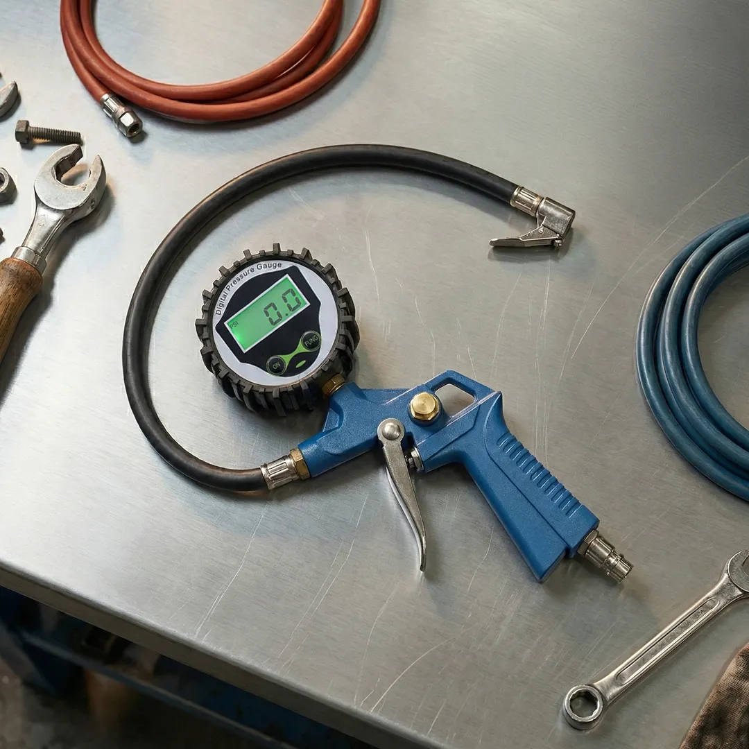 California Pneumatic California Pneumatic TG-3B Dijital Basınç Göstergeli Lastik Şişirme Tabancası - 300 PSI