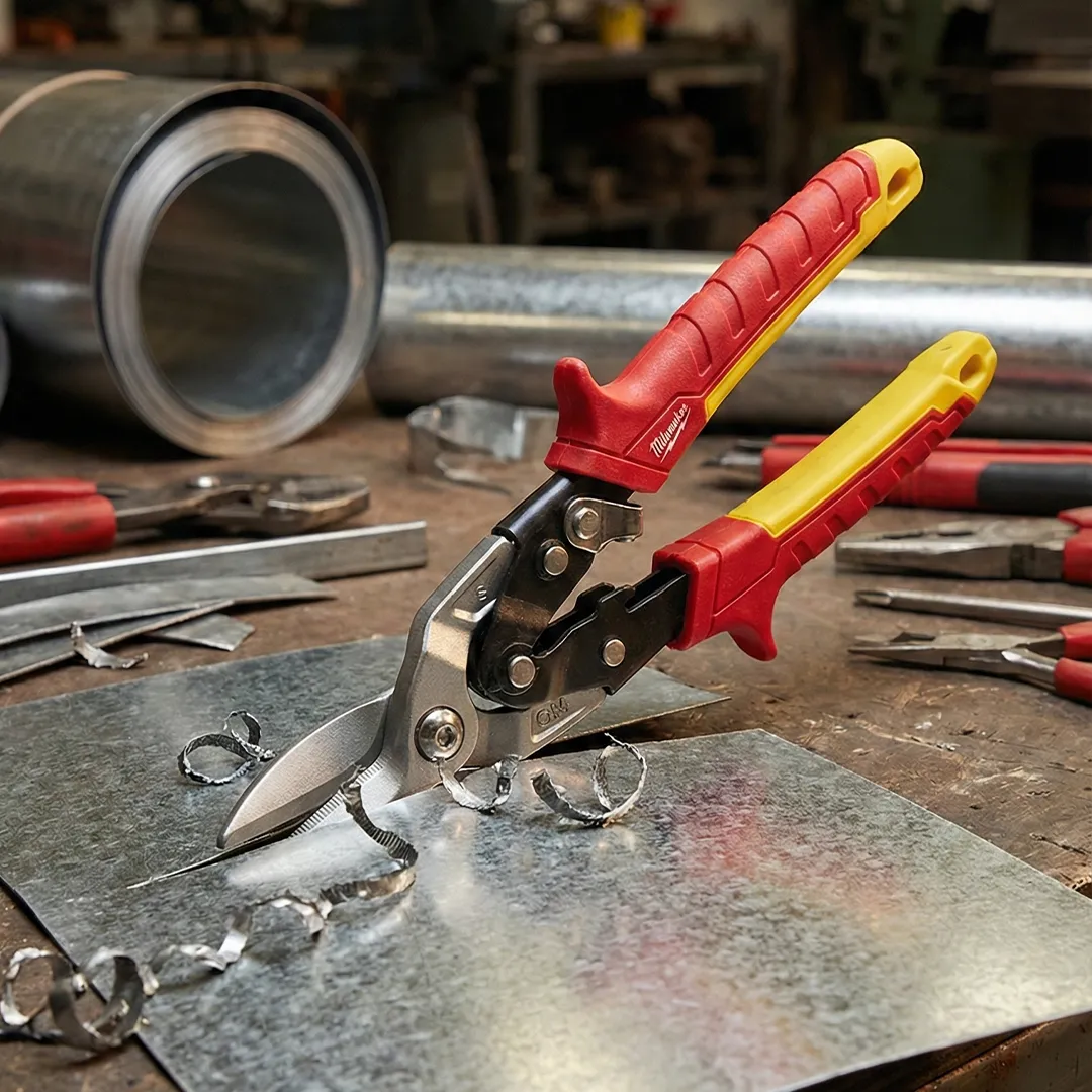 Milwaukee 4932499018 Düz Kesim Sac Makası - Aviation Snips