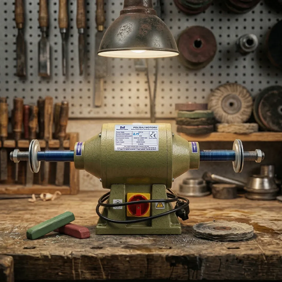 Lidermak Makina LPM-1M Polisaj Motoru 1 Hp 0.75 Kw 3000 Devir 230V