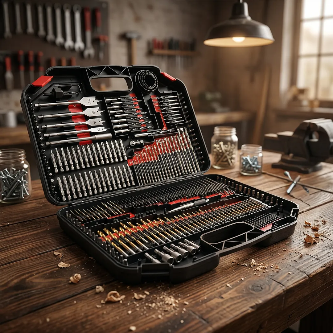 Eterna HT 246 Profesyonel 246 Parça Matkap Ucu ve Vidalama Seti Çantalı