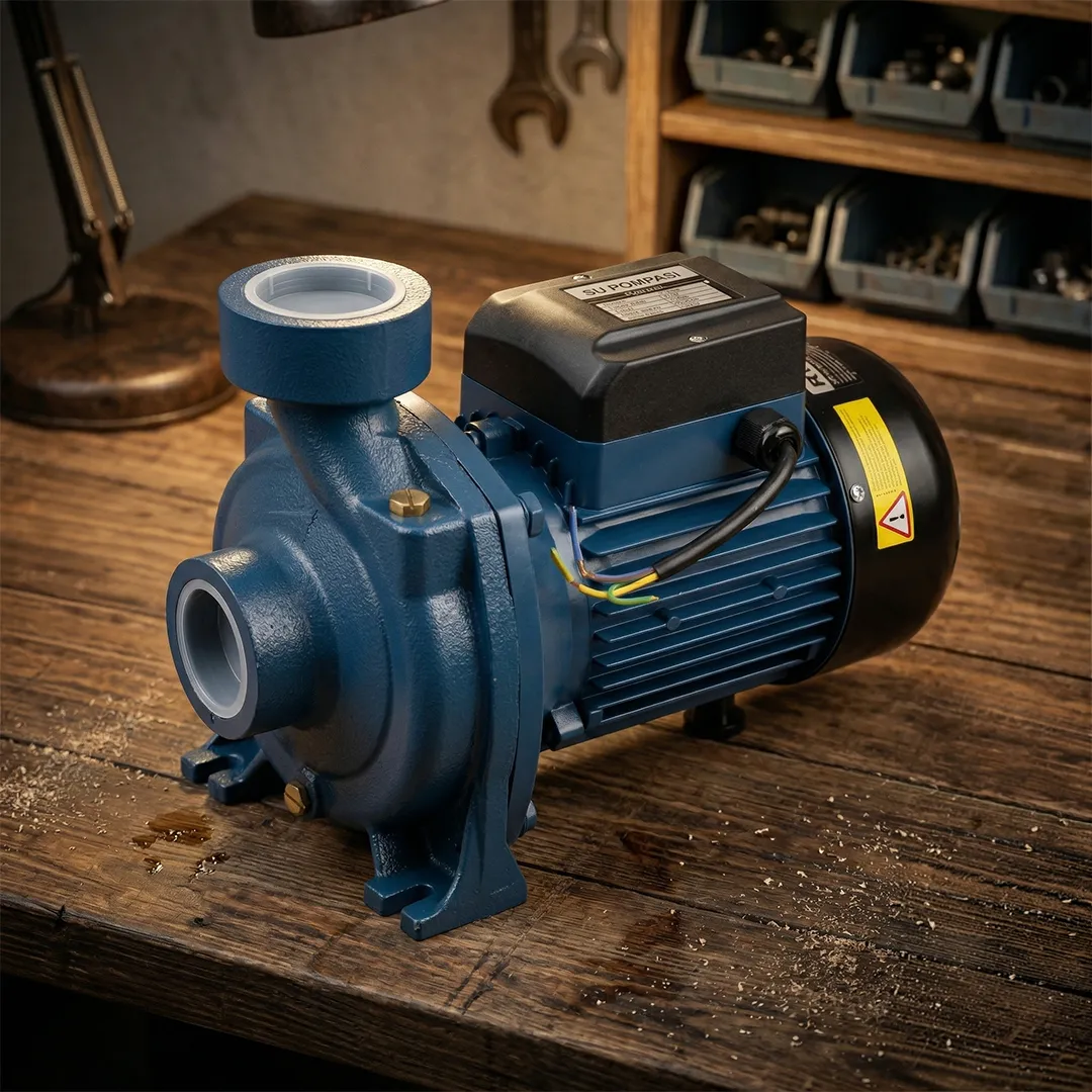 Ryndor Ryndor DHm 5AM 2 Hp 2 inç Santrifüj Su Pompası Mavi