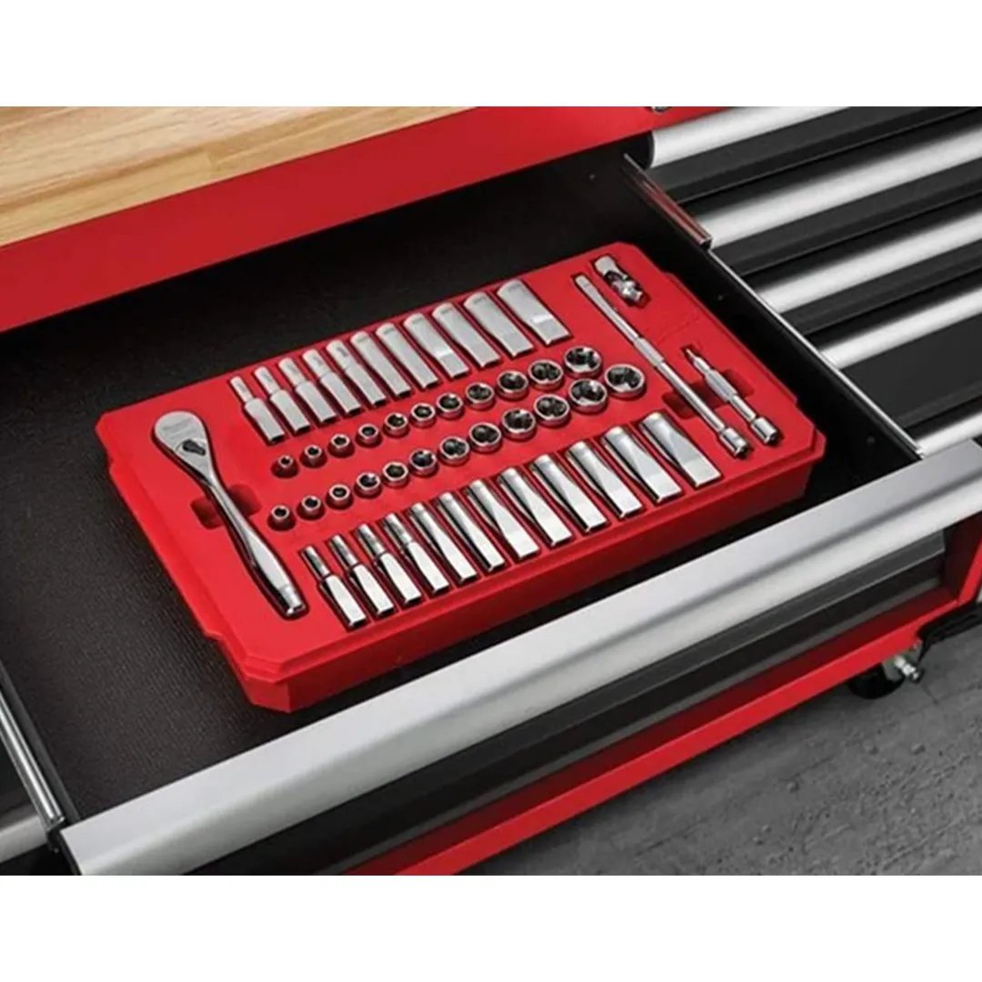 Milwaukee 4932464944 1/4 inç 50 Parça Cırcırlı Lokma Takımı Çantalı